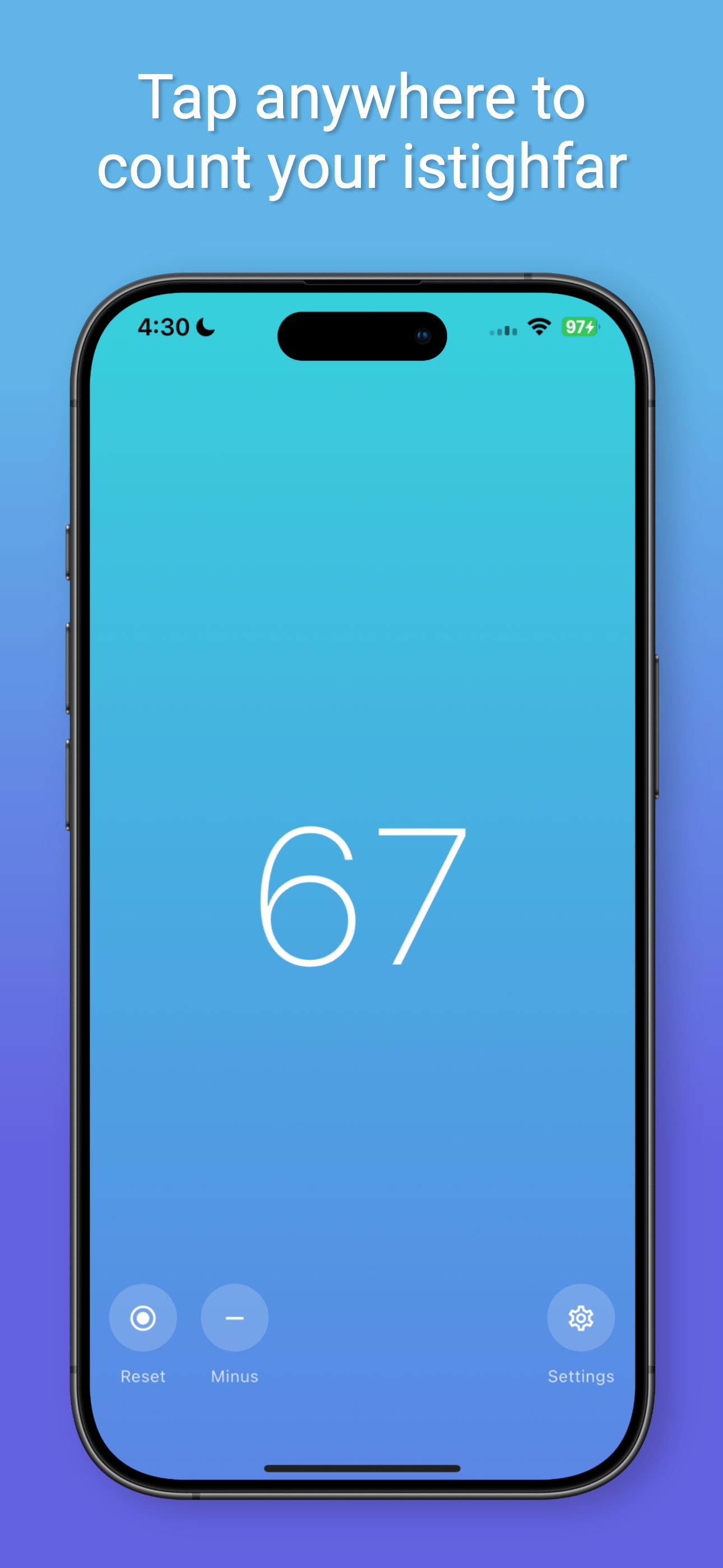 Istighfar Counter app